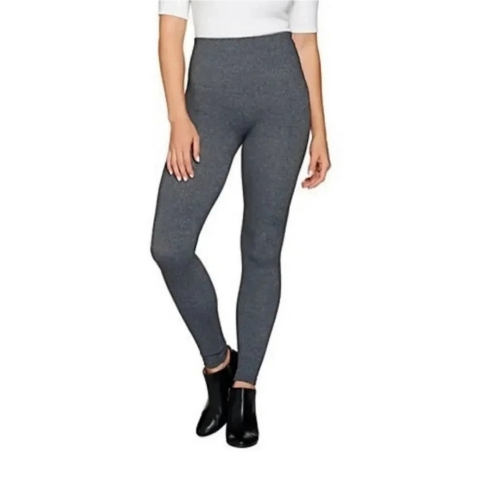 Spanx womens Seamless Look at Me Now Leggings Gray Medium
